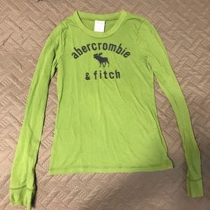Abercrombie & Fitch brand long sleeve green kids M